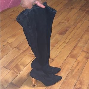 Over the knee heels